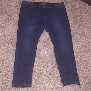 Plus size skinny jeans